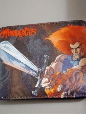 New thunder cats anime manga leather wallet